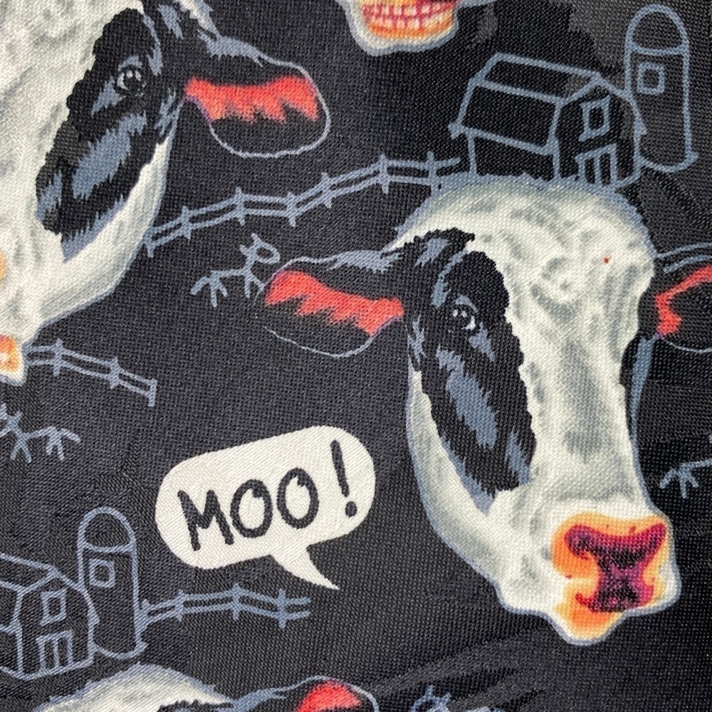 Fathers Day Tie Cow Pattern - Picture 2 of 3